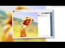 Watch video Bar Refaeli dévoile son ventre plat dans un bikini à volant