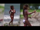 Watch video Jada Pinkett Smith, 41 ans, est renversante en bikini à Hawaï