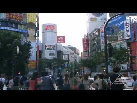 tokyo's yamanote line (hamatsucho to shibuya)