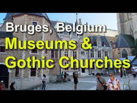bruges, belgium, museums and gothic churches