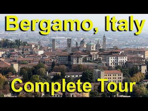 bergamo, italy complete tour
