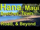 hana, maui, town, road, beaches and beyond