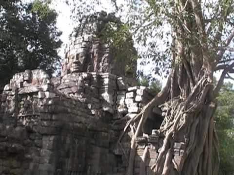 temples in angkor, cambodia