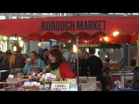 london foods in the borough market