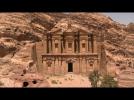 the ancient city of petra, jordan