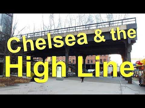 chelsea and the high line, new york