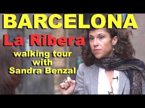 barcelona, la ribera walking tour