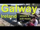 galway, ireland - busy streets and musical pubs