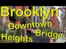 brooklyn bridge, brooklyn heights, brooklyn downtown