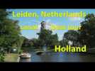 leiden, netherlands canal boat tour