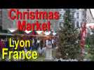 christmas market in lyon, france