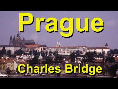 prague charles bridge and walking tour