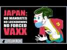 japan rejects dystopian lockdowns & forced covid mandates