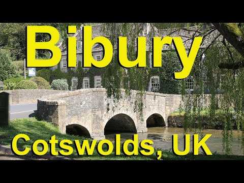 bibury, cotswolds, uk