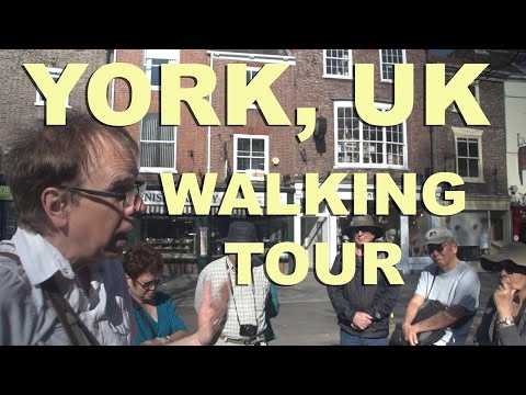 york, uk walking tour with local guide