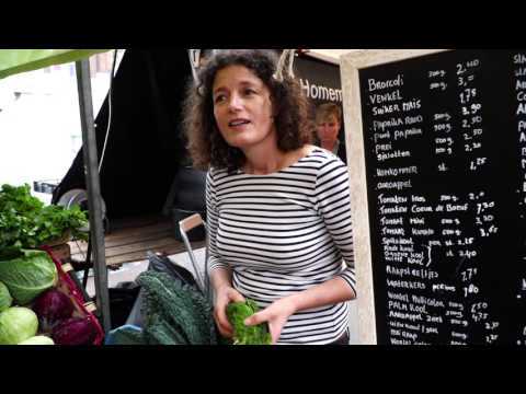 haarlem, netherlands weekly outdoor food market