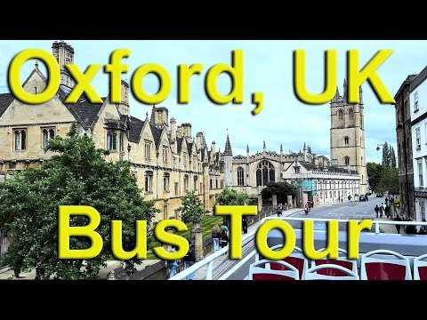 oxford, uk bus tour